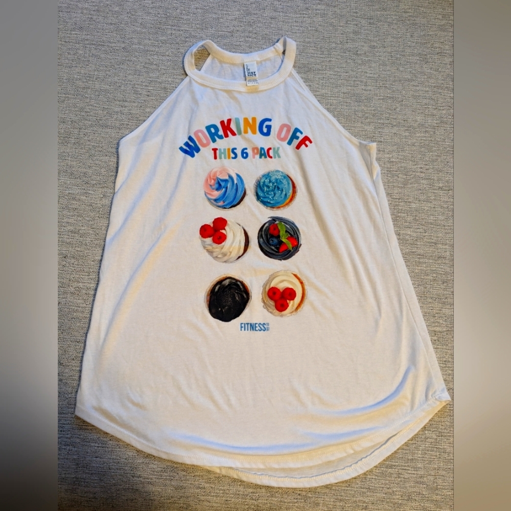 Working Off This 6 Pack Rocker Tank